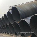 Q235 tubo di acciaio al carbonio saldato a spirale SSAW